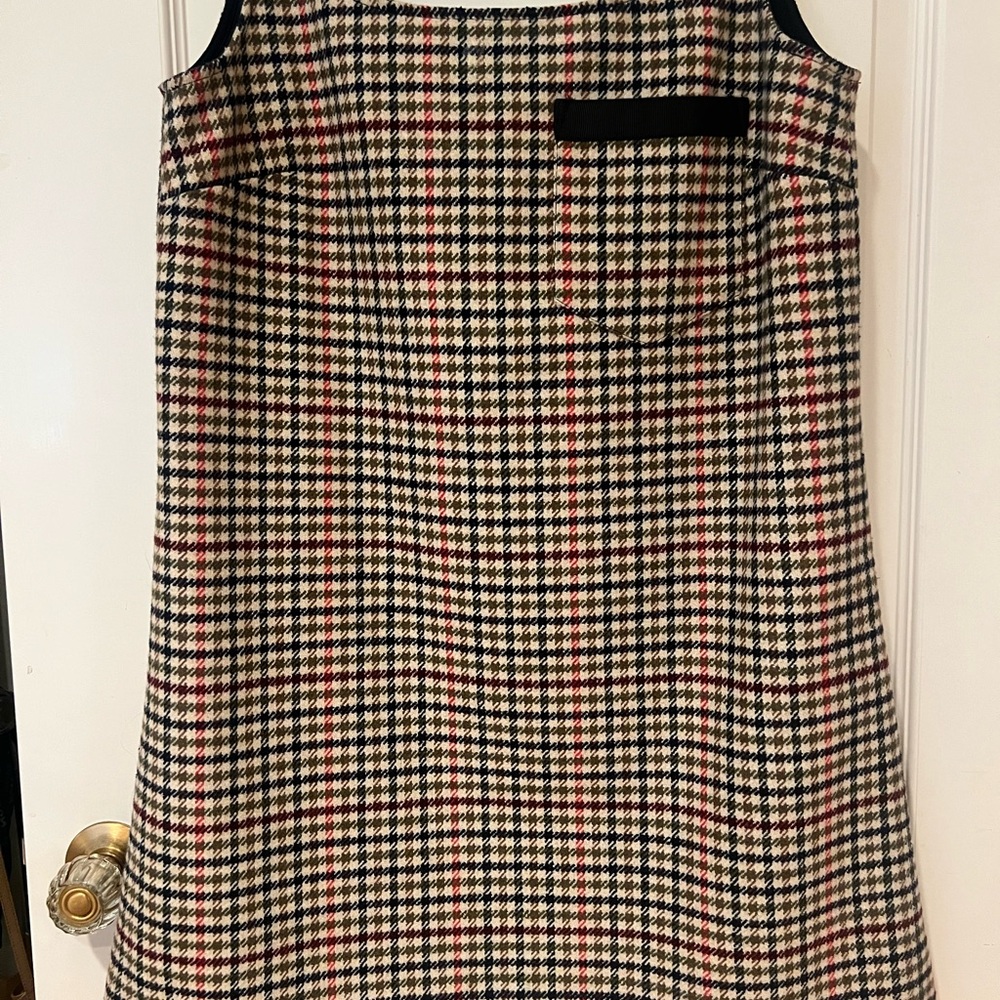 TUCKERNUCK hazelnut plaid dress
